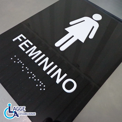 Instalação de Placa Braille Acessibilidade em Goiás