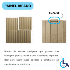 Painel Ripado 3D
