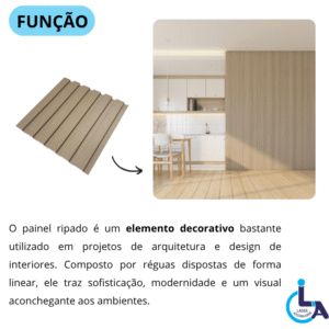 Painel Ripado 3D
