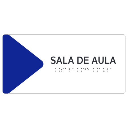 Placa Braille Personalizada para Ambientes - Lagge Acessibilidade