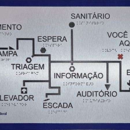 mapas táteis