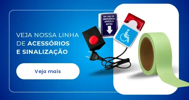 veja nossa linha de Acessórios e sinalização