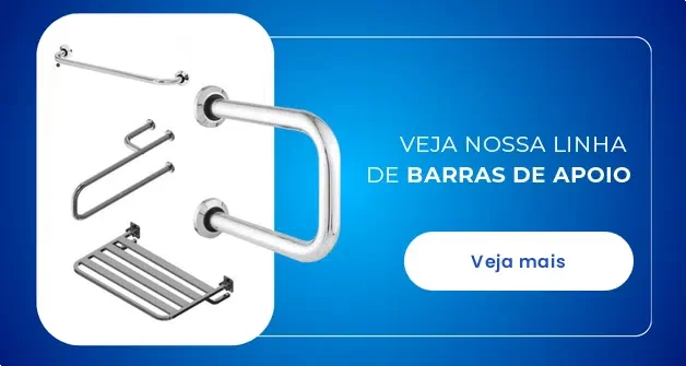 veja nossa linha de Barras de apoio